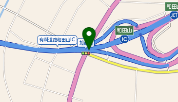 播但連絡有料道路 和田山IC 上り 入口の地図画像