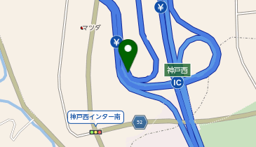 山陽自動車道 神戸西IC 上り 入口の地図画像
