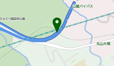 山麓バイパス 雲雀ヶ丘分岐点 上り 入口2の地図画像