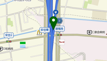 近畿自動車道 大東鶴見IC 下り 入口の地図画像