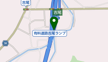 六甲北有料道路 吉尾 上り 入口の地図画像