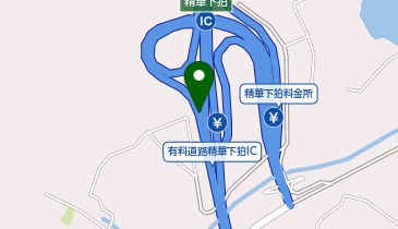 京奈和自動車道 精華下狛IC 上り 出口の地図画像