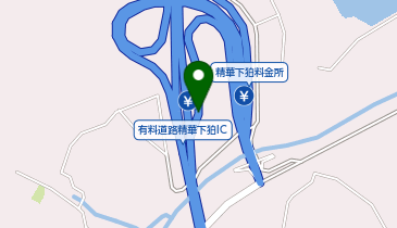 京奈和自動車道 精華下狛IC 下り 入口の地図画像