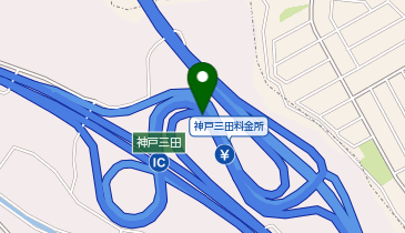 中国自動車道 神戸三田IC 上り 入口の地図画像