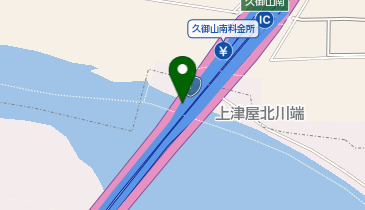 第二京阪道路 久御山南IC 上り 出口の地図画像