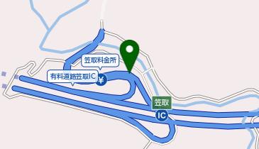 京滋バイパス 笠取IC 下り 入口の地図画像