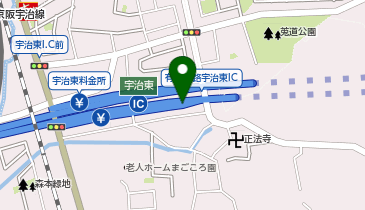 京滋バイパス 宇治東IC 下り 出口の地図画像