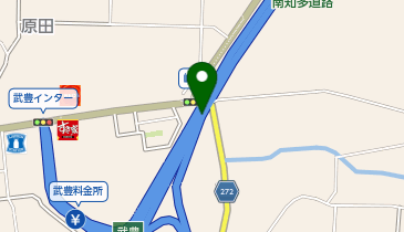 南知多道路 武豊IC 下り 出口の地図画像