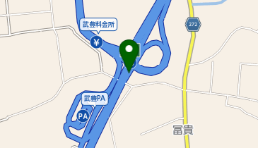 南知多道路 武豊IC 下り 入口の地図画像