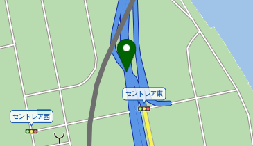 中部国際空港連絡道路 セントレア東IC 下り 入口2の地図画像