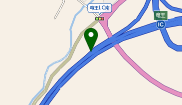 名神高速道路 竜王IC 上り 出口の地図画像