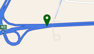 名神高速道路 竜王IC 下り 出口の地図画像