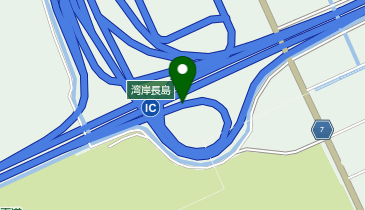 伊勢湾岸自動車道 湾岸長島IC 下り 入口の地図画像