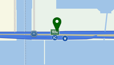 伊勢湾岸自動車道 飛島IC 上り 出口の地図画像