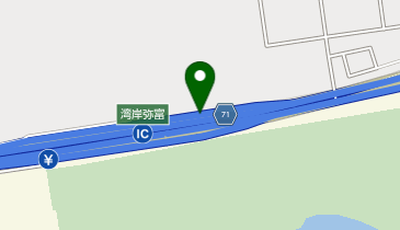 伊勢湾岸自動車道 湾岸弥富IC 上り 入口の地図画像