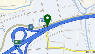 東名阪自動車道 蟹江IC 上り 入口の地図画像