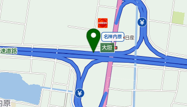 名神高速道路 大垣IC 上り 出口の地図画像