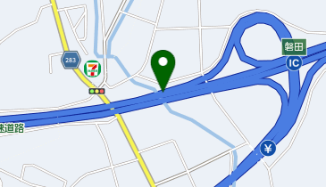 東名高速道路 磐田IC 上り 出口の地図画像