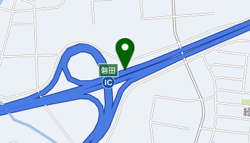 東名高速道路 磐田IC 上り 入口の地図画像