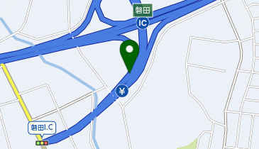 東名高速道路 磐田IC 下り 入口の地図画像