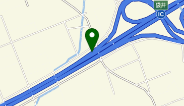 東名高速道路 袋井IC 上り 出口の地図画像