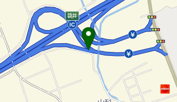 東名高速道路 袋井IC 下り 入口の地図画像