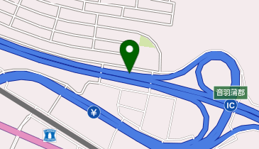 東名高速道路 音羽蒲郡IC 上り 出口の地図画像