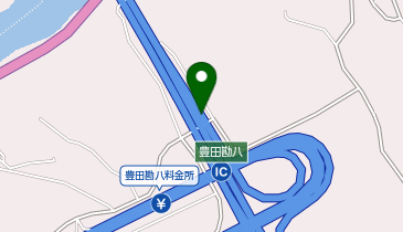 東海環状自動車道 豊田勘八IC 外回り 出口の地図画像