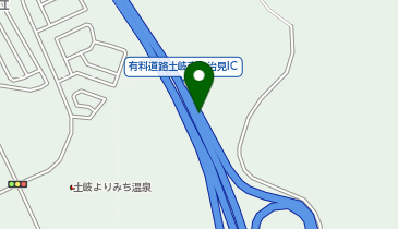 東海環状自動車道 土岐南多治見IC 外回り 出口の地図画像