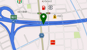 東名高速道路 菊川IC 下り 出口の地図画像