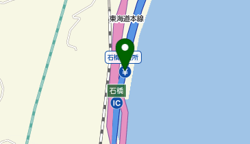 西湘バイパス 石橋IC 下り 出口の地図画像