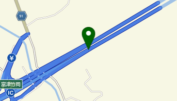 館山自動車道 富津竹岡IC 下り 出口の地図画像