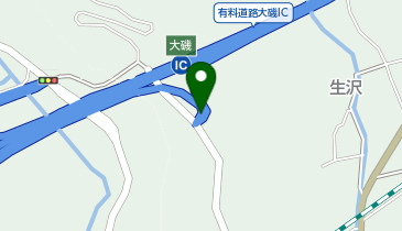 小田原厚木道路 大磯IC 下り 入口の地図画像