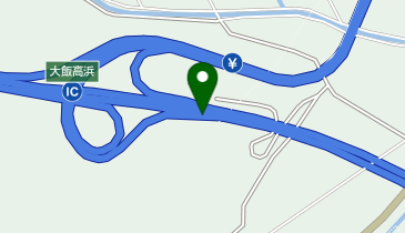 舞鶴若狭自動車道 大飯高浜IC 上り 出口の地図画像