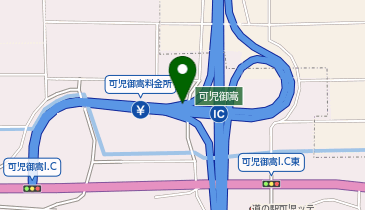 東海環状自動車道 可児御嵩IC 内回り 入口の地図画像