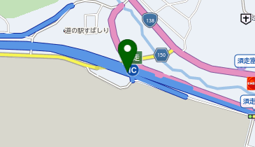 東富士五湖道路 須走IC 上り 入口の地図画像