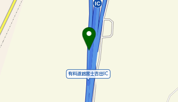 東富士五湖道路 富士吉田IC 上り 出口の地図画像