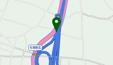 中部横断自動車道 白根IC 下り 入口の地図画像