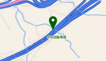 中央自動車道 勝沼IC 上り 出口の地図画像