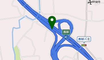 中央自動車道 長坂IC 下り 入口の地図画像
