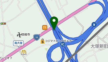 関越自動車道 川越IC 下り 入口の地図画像