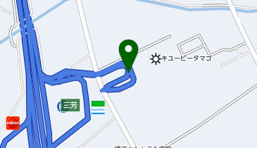 関越自動車道 三芳スマートIC 上り 入口の地図画像