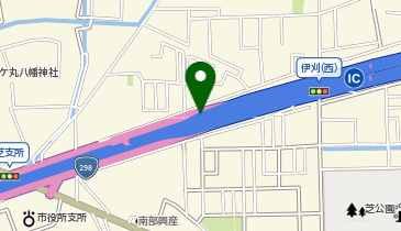 東京外環自動車道 川口西IC 外回り 出口の地図画像