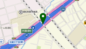 東京外環自動車道 外環浦和IC 内回り 出口の地図画像