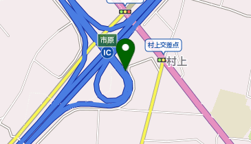 館山自動車道 市原IC 下り 入口の地図画像