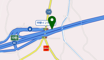 千葉東金道路 中野IC 下り 入口の地図画像