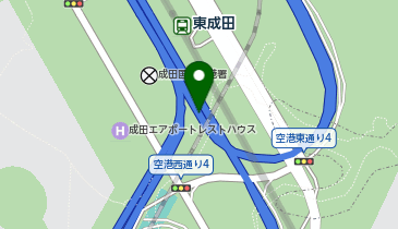 新空港自動車道 新空港IC 上り 入口3の地図画像