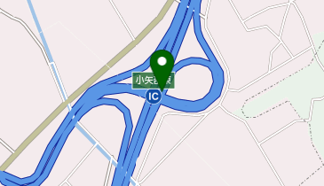 能越自動車道 小矢部東IC 上り 入口の地図画像