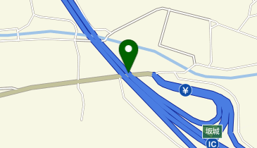 上信越自動車道 坂城IC 上り 出口の地図画像