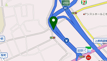 関越自動車道 沼田IC 下り 入口の地図画像